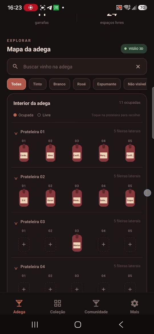 Mapa da adega